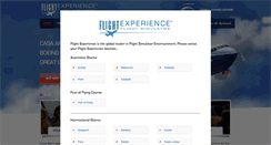 Desktop Screenshot of flightexperience.com.au