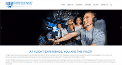 Desktop Screenshot of flightexperience.com
